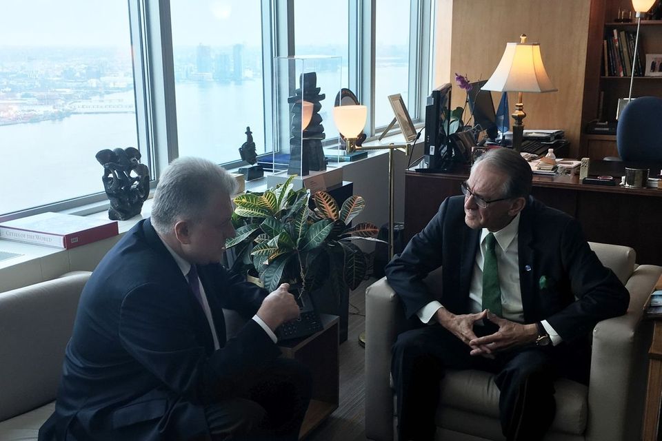 Ambassador Yelchenko meets with Deputy UN Secretary-General Jan Eliasson