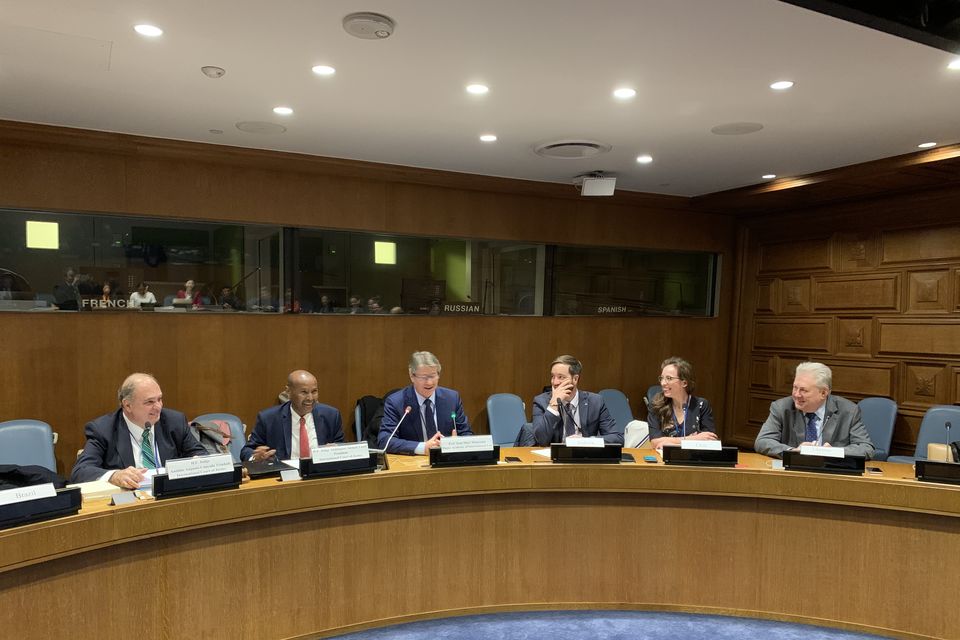 Ukraine together with The Hague Academy of International Law and a group of member states organized the side event at the UN headquarters to discuss the Peaceful Settlement of International Disputes