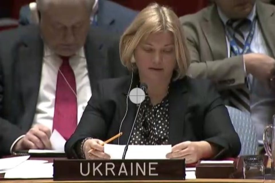 Відео виступу Першого заступника голови ВРУ Ірини Геращенко на дебатах Ради Безпеки ООН щодо жінок, миру та безпеки