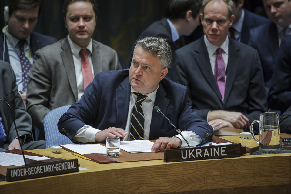 Виступ Постійного представника України при ООН С.Кислиці на відкритих дебатах РБ ООН щодо молоді, миру і безпеки.