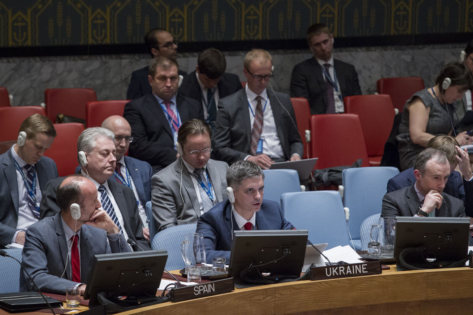 Виступ делегації України на засіданні Ради Безпеки ООН щодо України