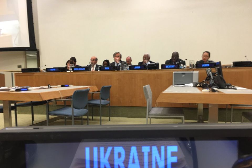 Виступ делегації України на засіданні Ради Безпеки ООН у форматі Арріа щодо продовольчої безпеки, харчування та миру 