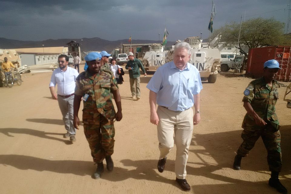 Володимир Єльченко як Голова Комітету РБ ООН 1591 відвідав Республіку Судан