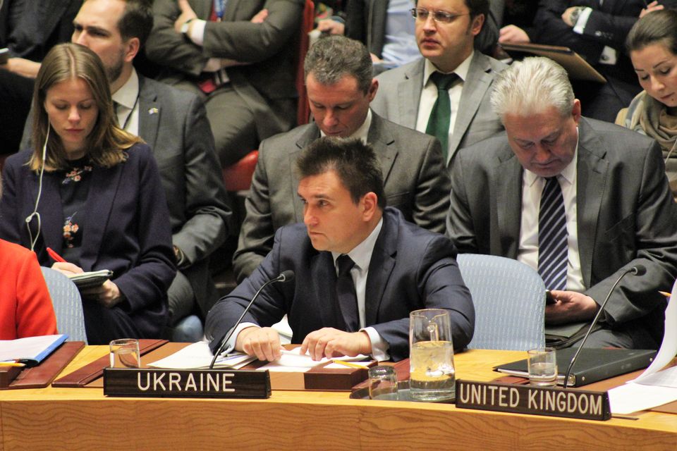 Виступ Міністра закордонних справ України Павла Клімкіна на міністерському засіданні РБ ООН щодо Північної Кореї