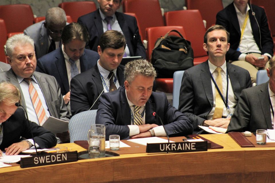 Виступ заступника Міністра закордонних справ України Сергія Кислиці на відкритих дебатах РБ ООН щодо підвищення спроможностей Африки у сферах миру і безпеки 