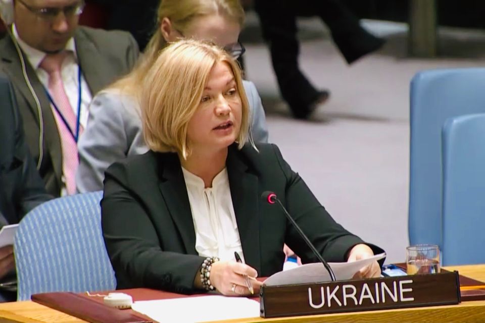 Виступ Першого заступника Голови Верховної Ради України Ірини Геращенко на відкритих дебатах Ради Безпеки ООН на тему: «Жінки, мир та безпека»