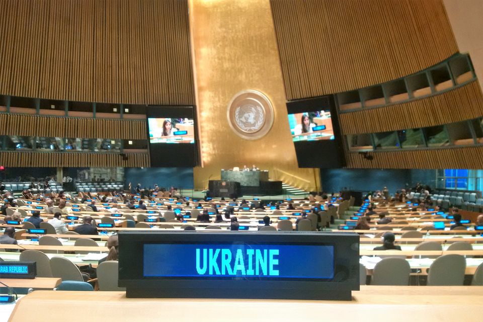 Заява делегації України у відповідь на заяву делегації Росії на загальних дебатах ГА ООН