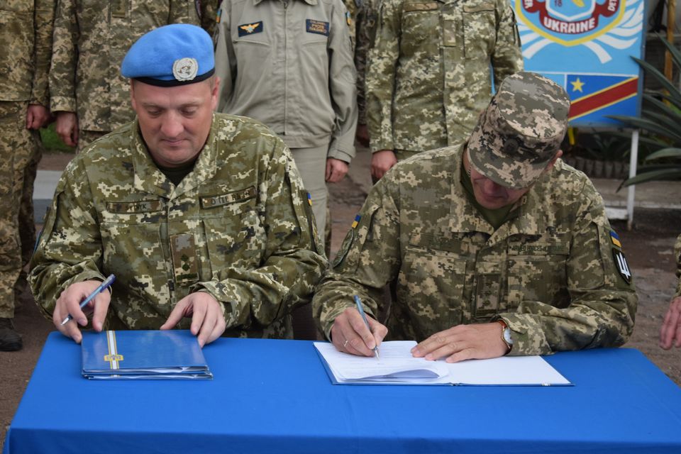 До виконання завдань Місії ООН зі стабілізації у ДР Конго приступили військовослужбовці чергової ротації українського національного контингенту