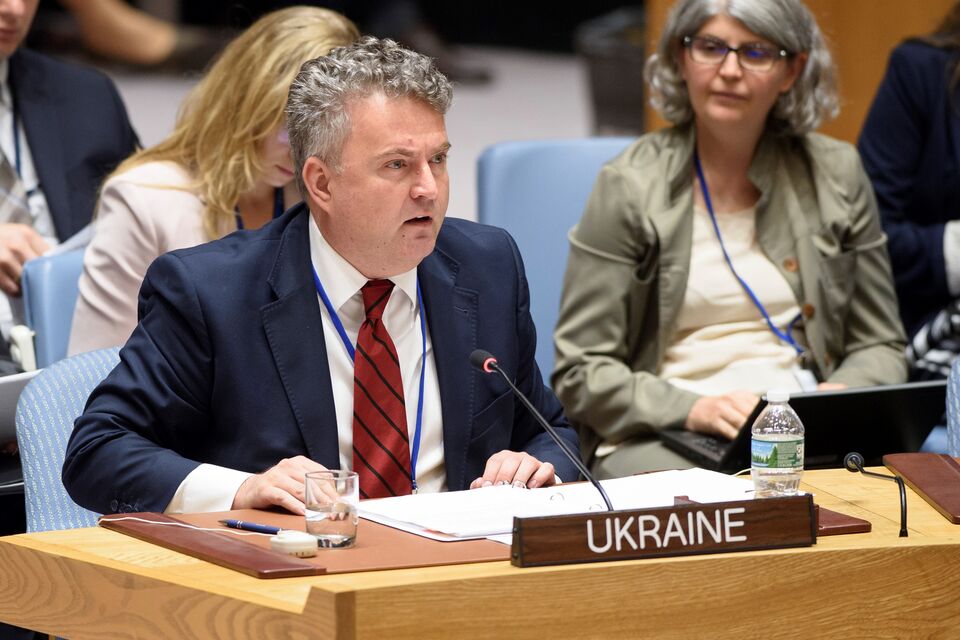 Виступ Постійного представника України при ООН Сергія Кислиці на відкритих дебатах РБ ООН щодо захисту цивільних осіб в збройних конфліктах